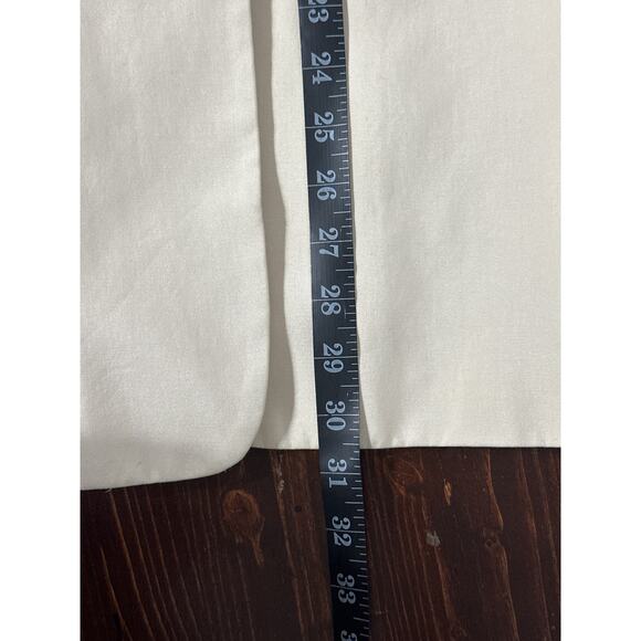 VTG 90s NWT Lauren Ralph Lauren Cream Silk Blend Blazer 20W Designer Classic - Picture 16 of 16